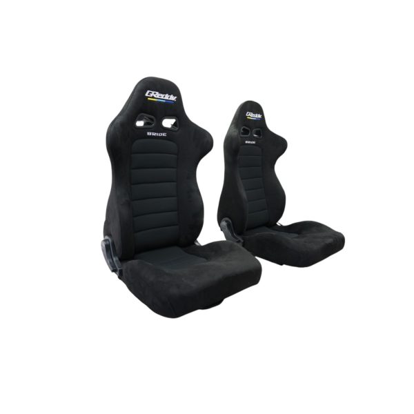 Butacas deportivas reclinables color negro talla L