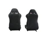 Butacas deportivas reclinables color negro talla L - Imagen 5