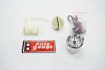 Reloj presión de turbo PSI fondo blanco borde cromado SEL - Imagen 5