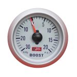 Reloj presión de turbo PSI fondo gris borde gris SS