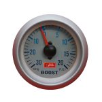 Reloj presión de turbo PSI fondo gris borde gris SS - Imagen 2