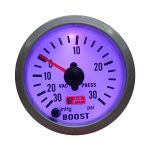 Reloj presión de turbo PSI fondo blanco Autogauge - Imagen 7