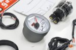 Reloj presión de bencina BAR blanco electrónico Autogauge - Imagen 7
