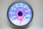 Reloj presión de bencina blanco electrónico Autogauge - Imagen 3