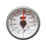 Reloj temperatura de aceite SM 52mm Blanco Autogauge
