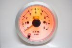 Tacómetro 52mm 7 colores Autogauge - Imagen 10