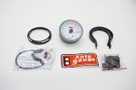 Tacómetro 80mm 0-10.000 RPM fondo blanco warning Autogauge - Imagen 3