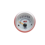 Reloj presión de aceite BAR fondo blanco SW series Autogauge