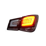 Focos traseros LED Chevrolet Cruze 09-15 4P fondo negro - Imagen 6