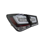 Focos traseros LED Chevrolet Cruze 09-15 4P fondo negro - Imagen 2