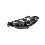 Ópticos LED Peugeot 206 98-03 fondo negro - Imagen 3