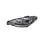 Ópticos LED DRL Peugeot 206 98-04 fondo cromado - Imagen 3