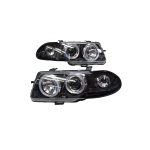 Ópticos LED Opel Astra F 95-97 fondo negro