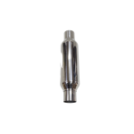 Escape pre silenciador acero inoxidable cilíndrico 2.5″ - Imagen 2