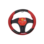 Cubre volante Momo rojo con negro 37-39cms2