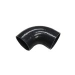 Codo de silicona alta presión 90° 3″ a 3″ color negro - Imagen 2