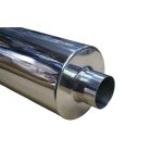 Escape acero inoxidable 4″ punta titanio GT8 - Imagen 6
