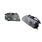 Ópticos LED Honda Civic CRX 88-91 fondo cromado - Imagen 3