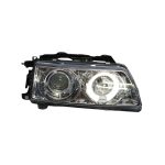 Ópticos LED Honda Civic CRX 88-91 fondo cromado - Imagen 5