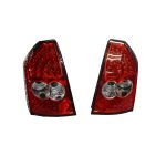 Focos traseros LED Chrysler 300C 05-08 fondo rojo