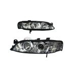 Ópticos LED Opel Vectra B 96-98 fondo cromado - Imagen 4