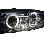 Ópticos LED Opel Vectra B 96-98 fondo cromado - Imagen 3