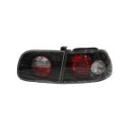 Focos traseros Honda Civic 92-95 3P fondo negro - Imagen 2