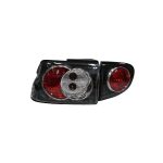 Focos traseros Ford Escort MK6 HB 95-04 fondo negro - Imagen 3