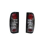 Focos traseros Nissan Terrano D22 98-10 fondo cromado