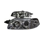 Ópticos LED Fiat Punto 93-99 fondo cromado - Imagen 4