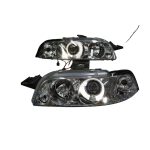Ópticos LED Fiat Punto 93-99 fondo cromado - Imagen 2