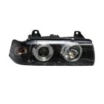 Ópticos LED BMW E36 92-98 4P fondo negro - Imagen 3
