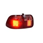 Focos traseros LED Honda Civic 96-98 4P fondo negro - Imagen 2