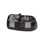 Focos traseros LED Honda Civic 96-98 4P fondo negro - Imagen 3