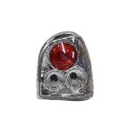 Focos traseros Volkswagen Gol G2 95-98 fondo cromado - Imagen 2
