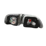 Focos traseros Honda Civic 92-95 3P fondo cromado - Imagen 4