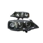 Ópticos LED Opel Astra G 98-03 fondo negro