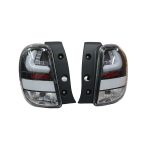 Focos traseros LED Nissan March K13 11-21 fondo negro - Imagen 3