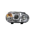 Ópticos LED Volkswagen Golf MK4 98-07 fondo cromado - Imagen 6