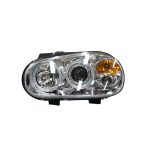 Ópticos LED Volkswagen Golf MK4 98-07 fondo cromado - Imagen 7