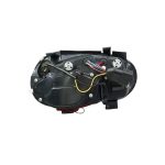 Ópticos LED Volkswagen Golf MK4 98-07 fondo cromado - Imagen 4