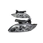 Ópticos LED Chevrolet Cavalier 95-99 fondo cromado - Imagen 4