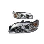 Ópticos LED Peugeot 306 97-01 fondo cromado