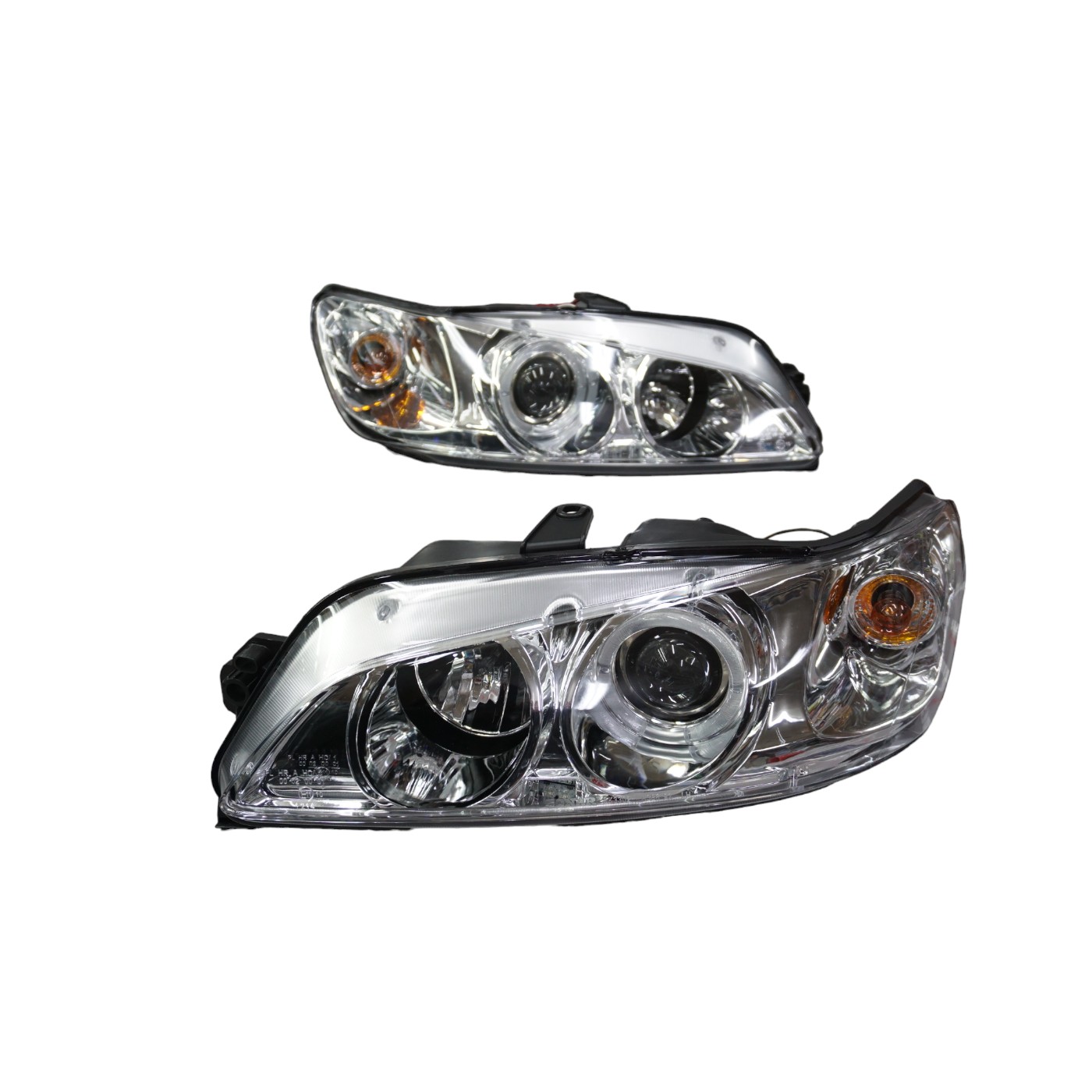 DSC06871-Photoroom.jpg Ópticos LED Peugeot 306 97-01 fondo cromado - Imagen 1