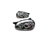 Ópticos LED Opel Chevrolet Corsa B 93-09 fondo cromado