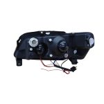 Ópticos delanteros LED Peugeot 106 96-03 fondo negro Sonar - Imagen 6