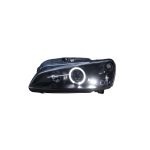 Ópticos delanteros LED Peugeot 106 96-03 fondo negro Sonar - Imagen 2