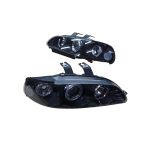 Ópticos LED Honda Civic 92-95 2 y 3P fondo negro Sonar