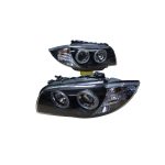 Ópticos LED BMW E87 5P E81 3P 04-11 fondo negro