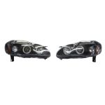 Ópticos LED Toyota Corolla 4P 03-08 fondo negro Junyan